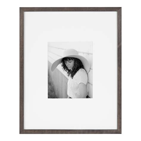 Designovation Gallery Wood Photo Frame 16 Inch X 20 Inch Matted To 8