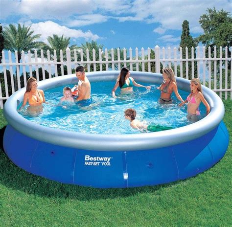 Bestway Fast Set Round Inflatable Pool 15ft X 36 No Pump