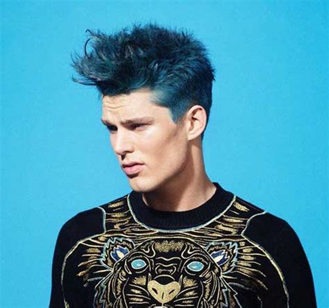 15 New Guy With Blue Hair Mens Hairstyles 2018