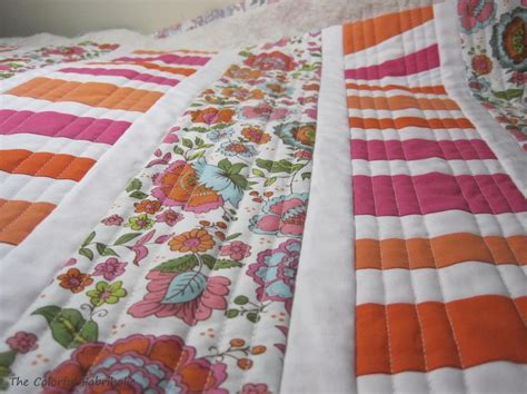 The Colorful Fabriholic: Channel Quilting