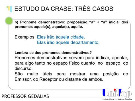 Referente As Tem Crase