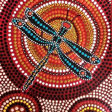 Rainbow Serpent Art Lovers Australia Aboriginal Dot Painting