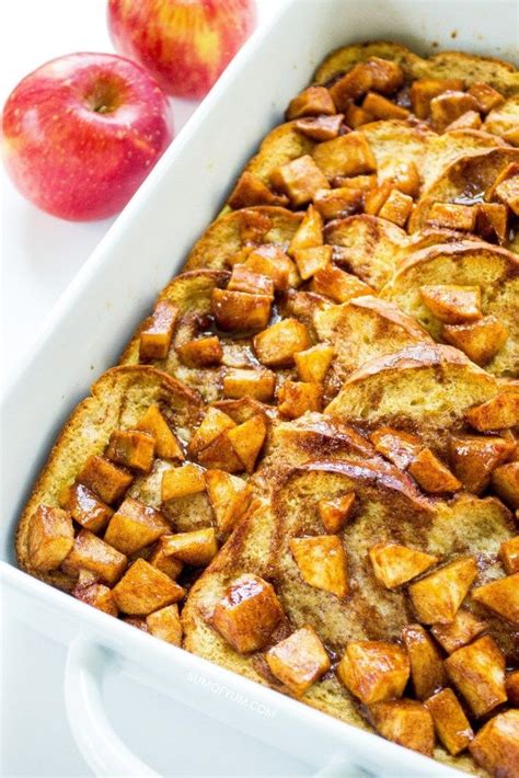 Baked Apple Cinnamon French Toast Is An Amazing Breakfast Or Weekend