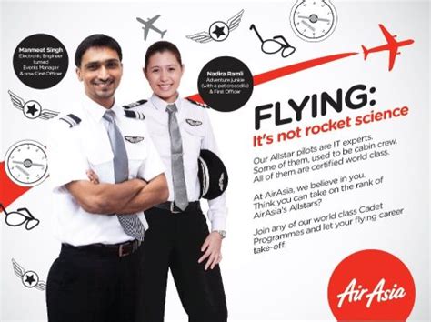 Spread your wings as our #airasia cadet pilot programme is now open! Air Asia: Cadet Programme