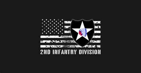 2nd Infantry Division Distressed Flag 2nd Infantry Division