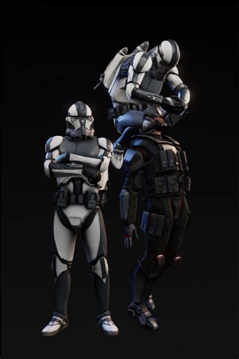 The Clone Jet Troopers Of The 923rd Ranger Corps Generic Jet Trooper
