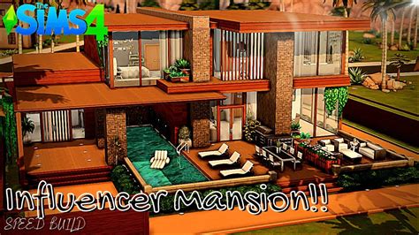 Deligracy Shell Challenge 2021 Influencer Mansion Sims 4 Speed