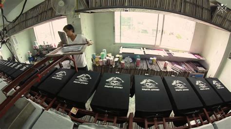 T-shirt Factory Thailand, Screen Printing Thailand, Thai T-shirt Factory, T-shirt Thailand - YouTube