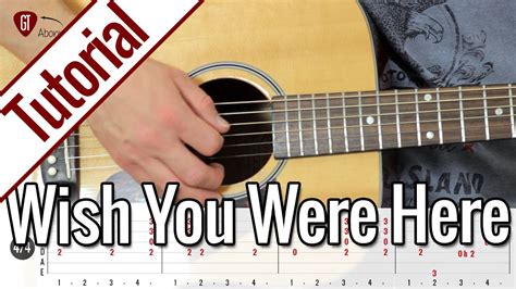 At the beginning of this track a recording of some radio stations is heard which segues into the song as if it also heard from the radio. Pink Floyd - Wish You Were Here | Gitarren Tutorial ...