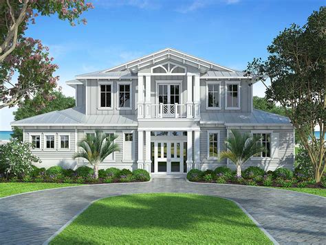 Splendid Old Florida Style House Plan 86032bw Architectural Designs