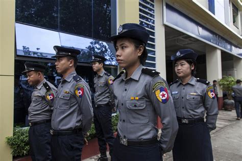 wanted more female police officers frontier myanmar