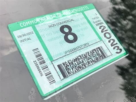 New Ma Inspection Sticker Policy Penalizes Lateness Across