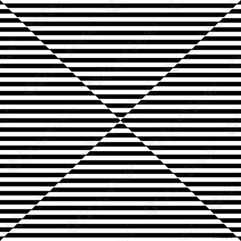 Abstract Black Horizontal Line Pattern Mirage On White Background