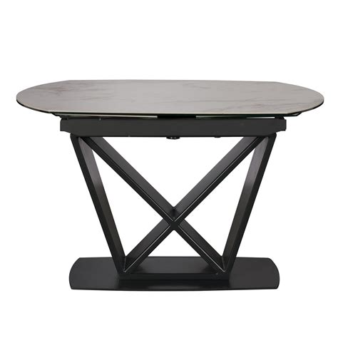 The small mod rotatable coffee table offers a clear late 60's vibe to any room it is placed in. Tivoli Rotating Extending 130cm Dining Table