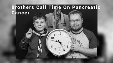 Brothers Call Time On Pancreatic Cancer Youtube