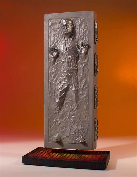 Gentle Giant Han Solo In Carbonite Collectors Gallery Statue Mintinbox