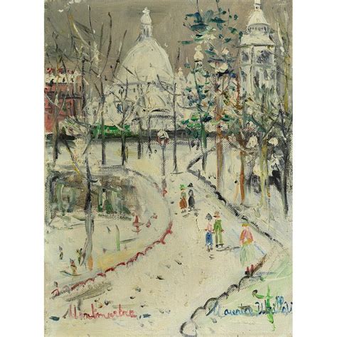 Bid Now Maurice Utrillo 1883 Paris 1955 Dax March 4 0122 1000