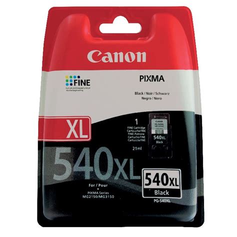 Canon Pg 540xl Black Inkjet Cartridge 5222b004