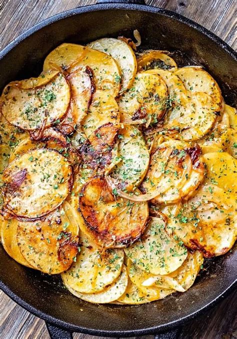 Easy Pan Fried Potatoes And Onions K Recipes