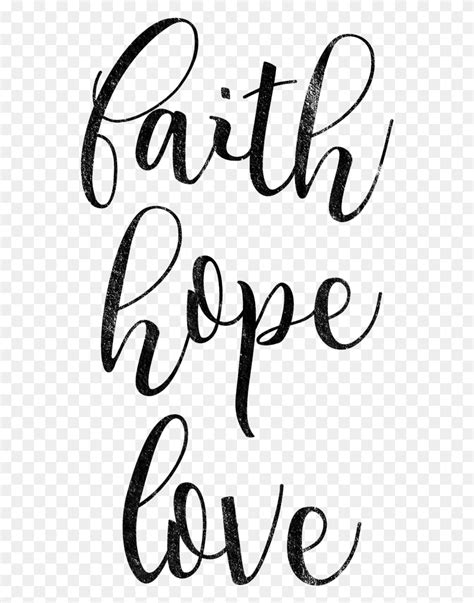 Faith Hope Love Faith Hope Love Text Handwriting Signature Hd Png