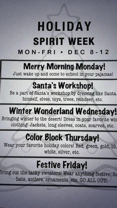 Christmas doesn't come from a store. 7 Best Preschool Spirit Week images | Spirit weeks, Day ...