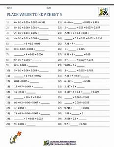 Place Value Chart Printable 5th Grade Printable Word Searches