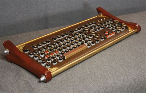 Steampunk Keyboard Стимпанк Built To Order Steampunk Dieselpunk Styled