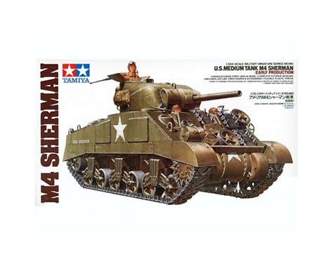 Tamiya 1 35 U S Medium Tank M4 Sherman Model Kit TAM35190 AMain