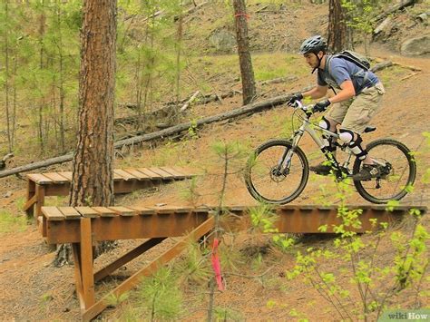 How To Ride Off A Drop On A Mountain Bike 9 Steps With Pictures