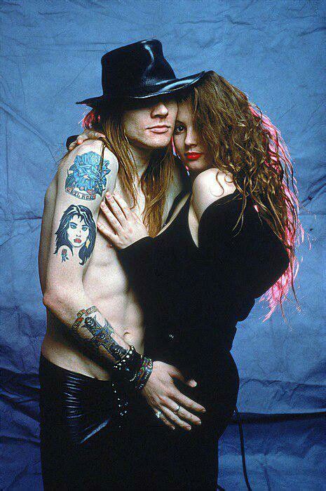 axl and his girlfriend at the time with images erin everly axl rose axl rose girlfriend