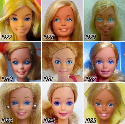 La Sorprendente Evoluci N De Barbie En El Tiempo Las Primeras Eran Muy