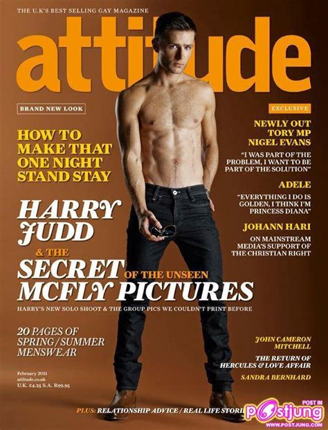 Harry Judd Attitude Uk Magazine Feb