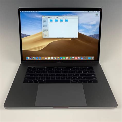 Macbook Pro 2016 With Touch Bar 15 Gray 512 Gb 16 Gb