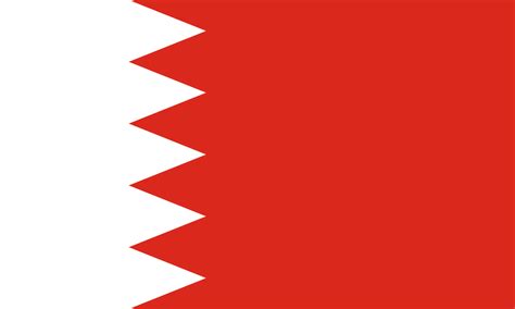 Buy Bahrain Flag 6ft X 3ft The Chart And Map Shop