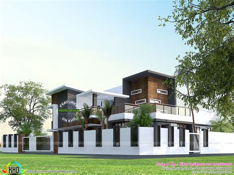 Bungalows can typically be identified by their single story and spacious design. Elevation, floor plan and isometric plan by Oikos Designers - Kerala home design and floor plans ...