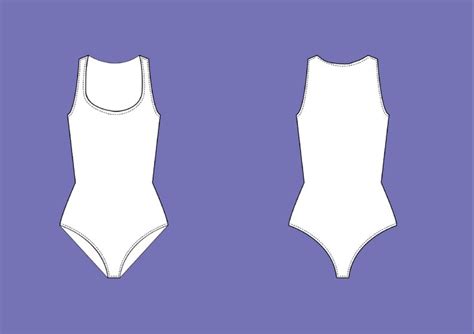 Bodysuit Sewing Pattern Xs Xxl Instant Download Easy Digital Pdf Knit
