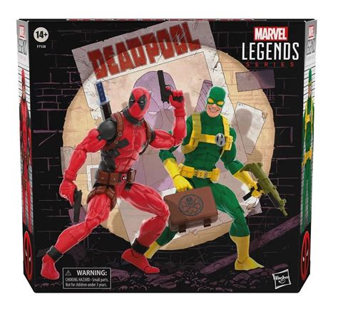 Marvel Legends Exclusive Deadpool And Hydra Bob 2 Pack In Demand Toys