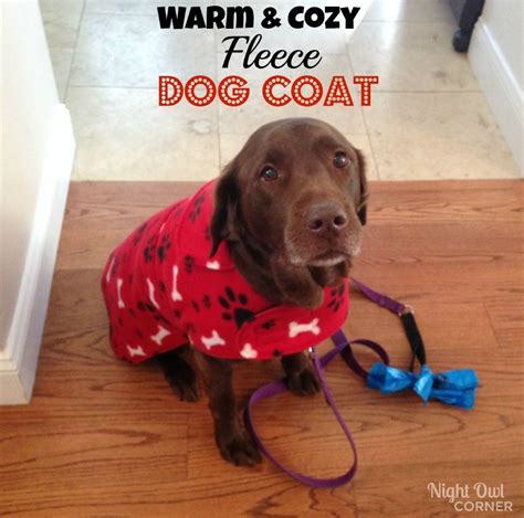 Fleece Pulli Diy Dog Stuff Dog Coat Pattern Dog Coats
