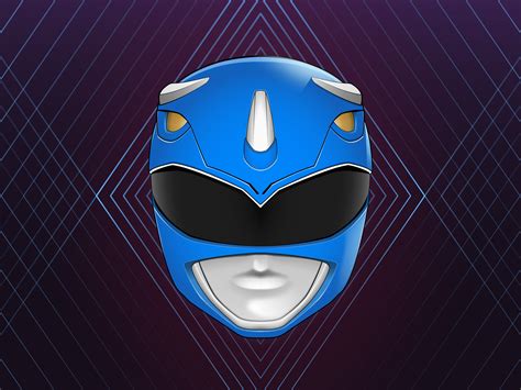 Blue Rangers Helmet By Henrique Perticarati On Dribbble