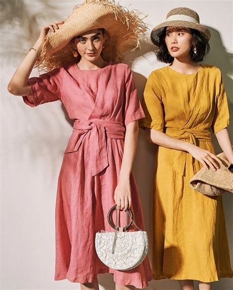 Aging In Style The Art Of Stylishly Aging Cotton Linen Dresses Summer