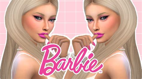 The Sims 4 Create A Sim Barbie Collab Wannisa Desheila Youtube Vrogue