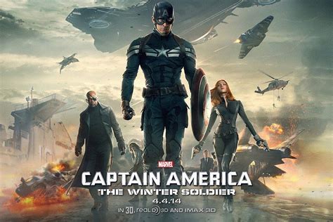 Captain America The Winter Soldier Movie Poster Captain America