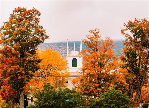 Top 5 Best Vermont Towns To Visit In The Fall Shannon Shipman