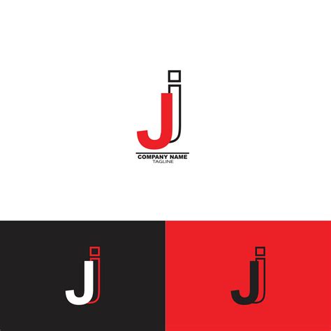 Letter J Or Jj Monogram Logo Designminimal Luxury Logo Template Jj
