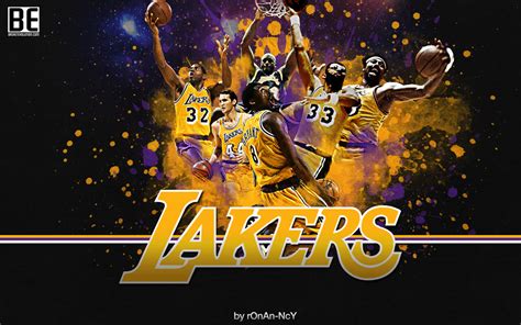 Showtime Lakers Wallpaper Wallpapersafari