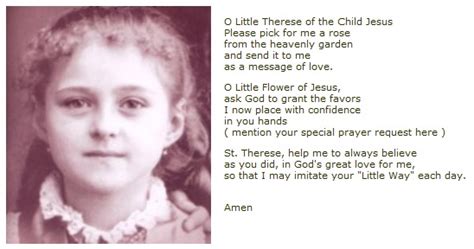Lei Loves Life My Patron St Therese Of The Child Jesus