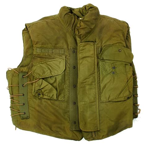 Original Us Vietnam War M69 Flak Vest Body Armor By Hunter Outdoor P