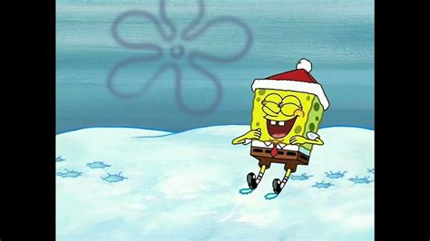 Spongebob Giggling After He Throws Snowball At Patrick For 10 Hours