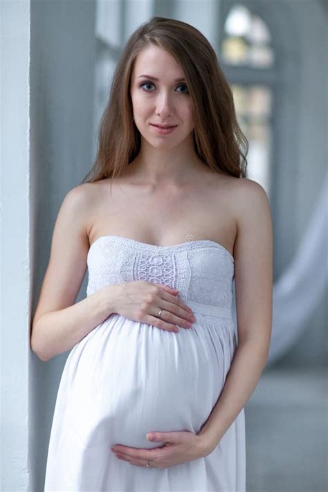 Portrait Of The Young Pregnant Woman Stock Photo Image Of Love Life