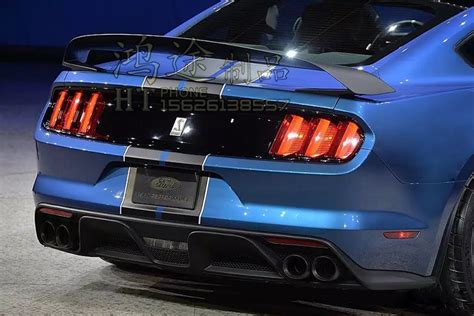 Fit For Ford Mustang Gt350r 2015 Modified Carbon Fiber Rear Wing Rear